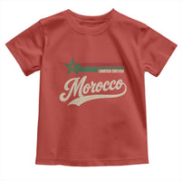 Morocco Toddler T Shirt Limited Edition Vintage Moroccan Pride Retro