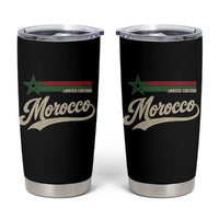 Morocco Tumbler Cup Limited Edition Vintage Moroccan Pride Retro