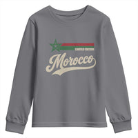 Morocco Youth Sweatshirt Limited Edition Vintage Moroccan Pride Retro