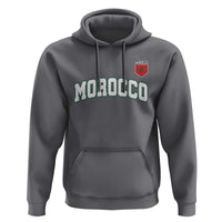Morocco Moroccan Flag Vintage Pride Hoodie