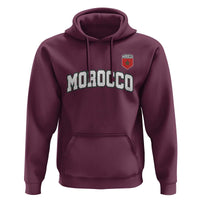 Morocco Moroccan Flag Vintage Pride Hoodie