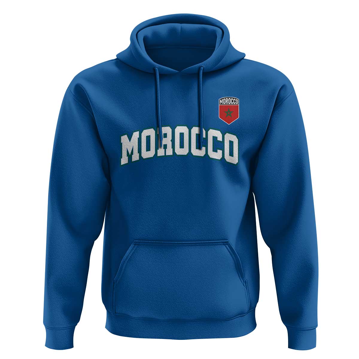 Morocco Moroccan Flag Vintage Pride Hoodie