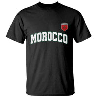 Morocco Moroccan Flag Vintage Pride T Shirt