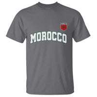Morocco Moroccan Flag Vintage Pride T Shirt