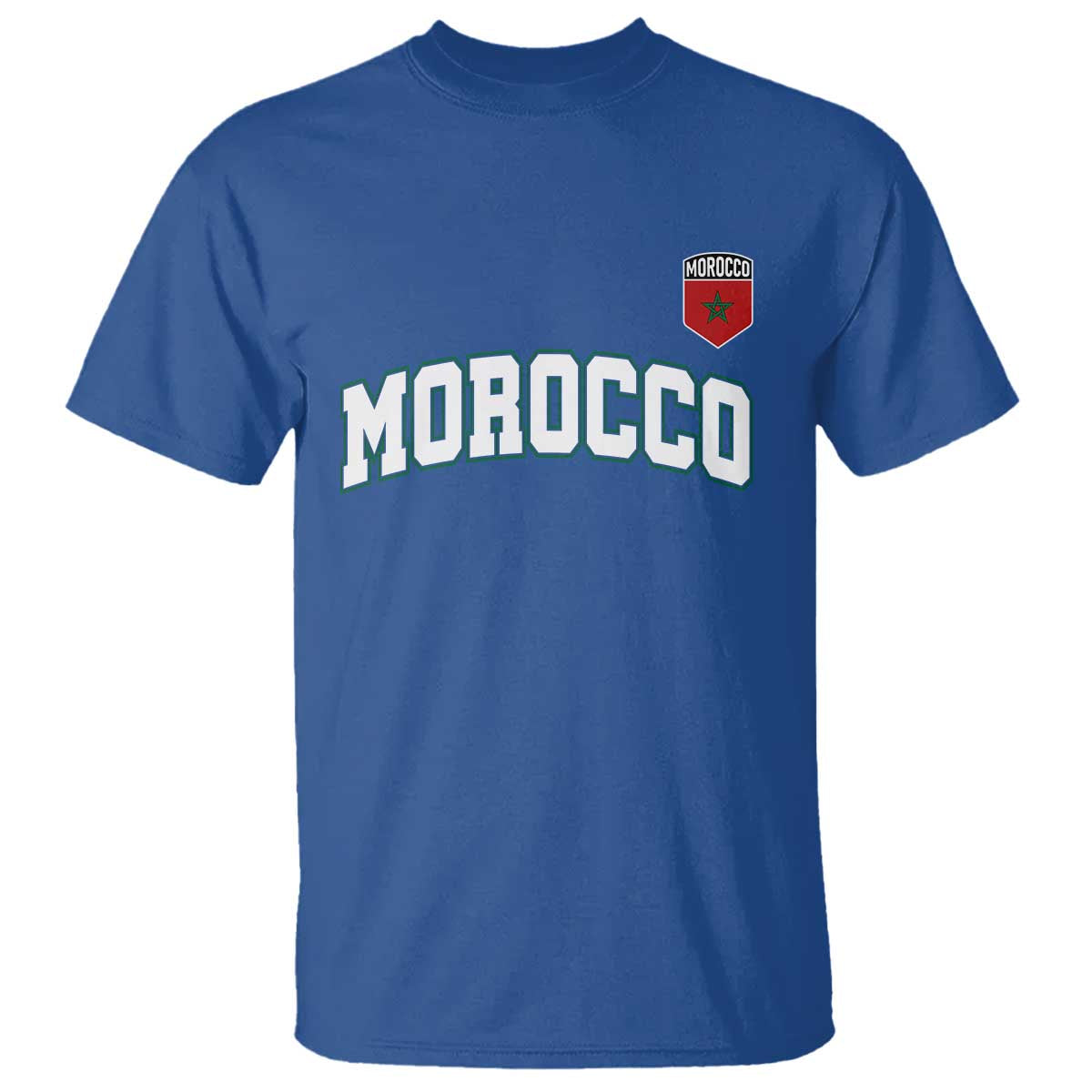 Morocco Moroccan Flag Vintage Pride T Shirt