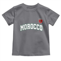 Morocco Moroccan Flag Vintage Pride Toddler T Shirt