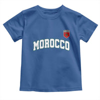 Morocco Moroccan Flag Vintage Pride Toddler T Shirt
