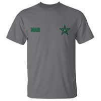 Morocco T Shirt Green Star Minimalist Patriotic Pride Gift for Proud Moroccan
