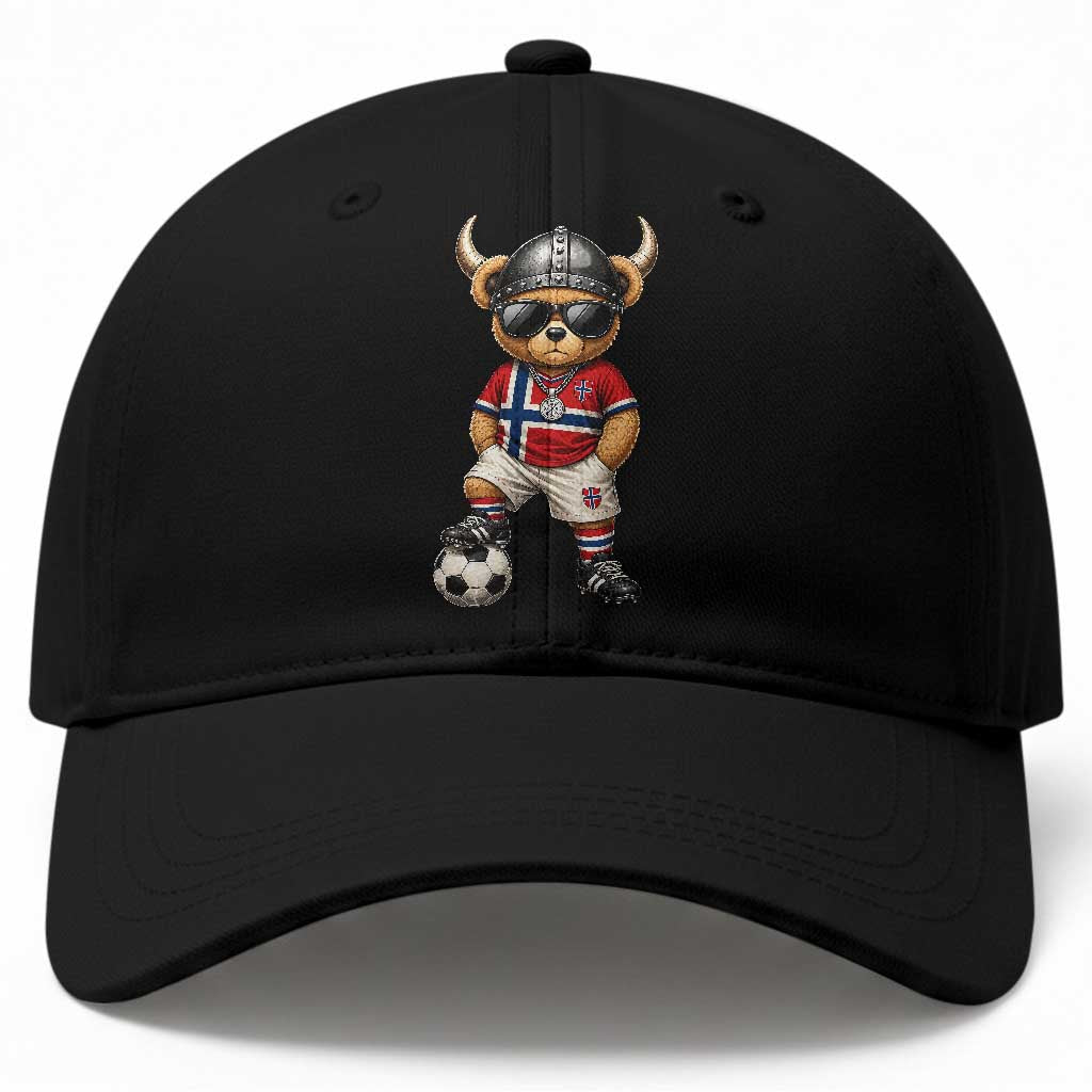 Norway Soccer Fan Baseball Cap Cool Viking Bear Nordic Football Norwegian Flag