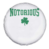 Irish Pride Boxing Fighting Notorious Spare Tire Cover Retro Shamrock Varsity Irish Lucky Clover Graphic