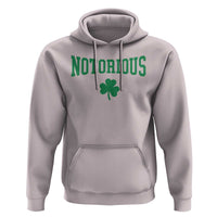 Irish Pride Boxing Fighting Notorious Hoodie Retro Shamrock Varsity Irish Lucky Clover Graphic