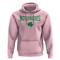 Irish Pride Boxing Fighting Notorious Hoodie Retro Shamrock Varsity Irish Lucky Clover Graphic