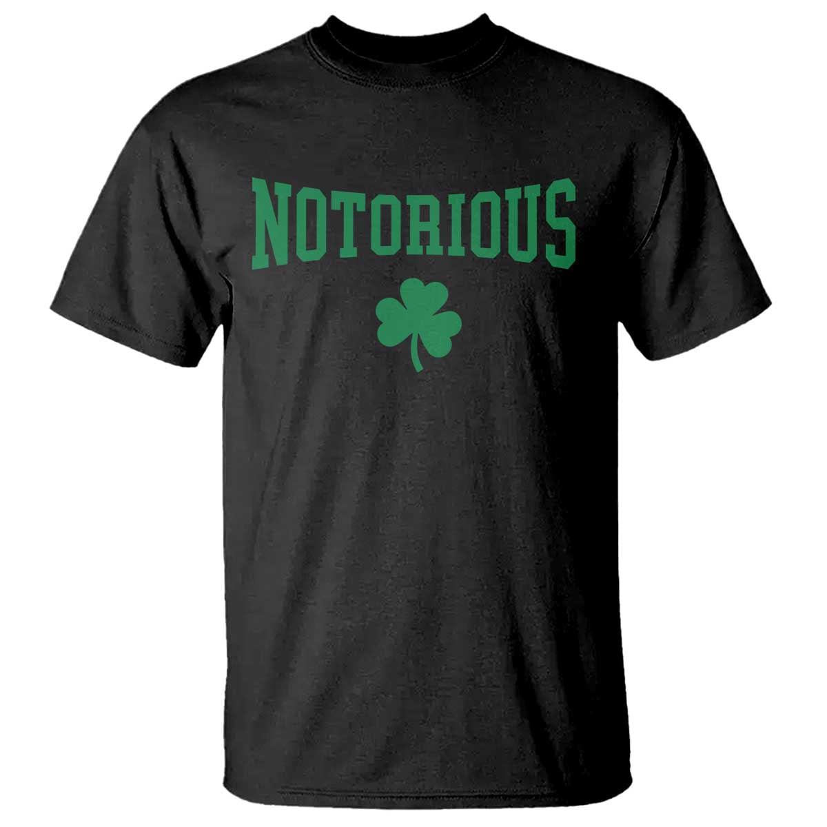 Irish Pride Boxing Fighting Notorious T Shirt Retro Shamrock Varsity Irish Lucky Clover Graphic