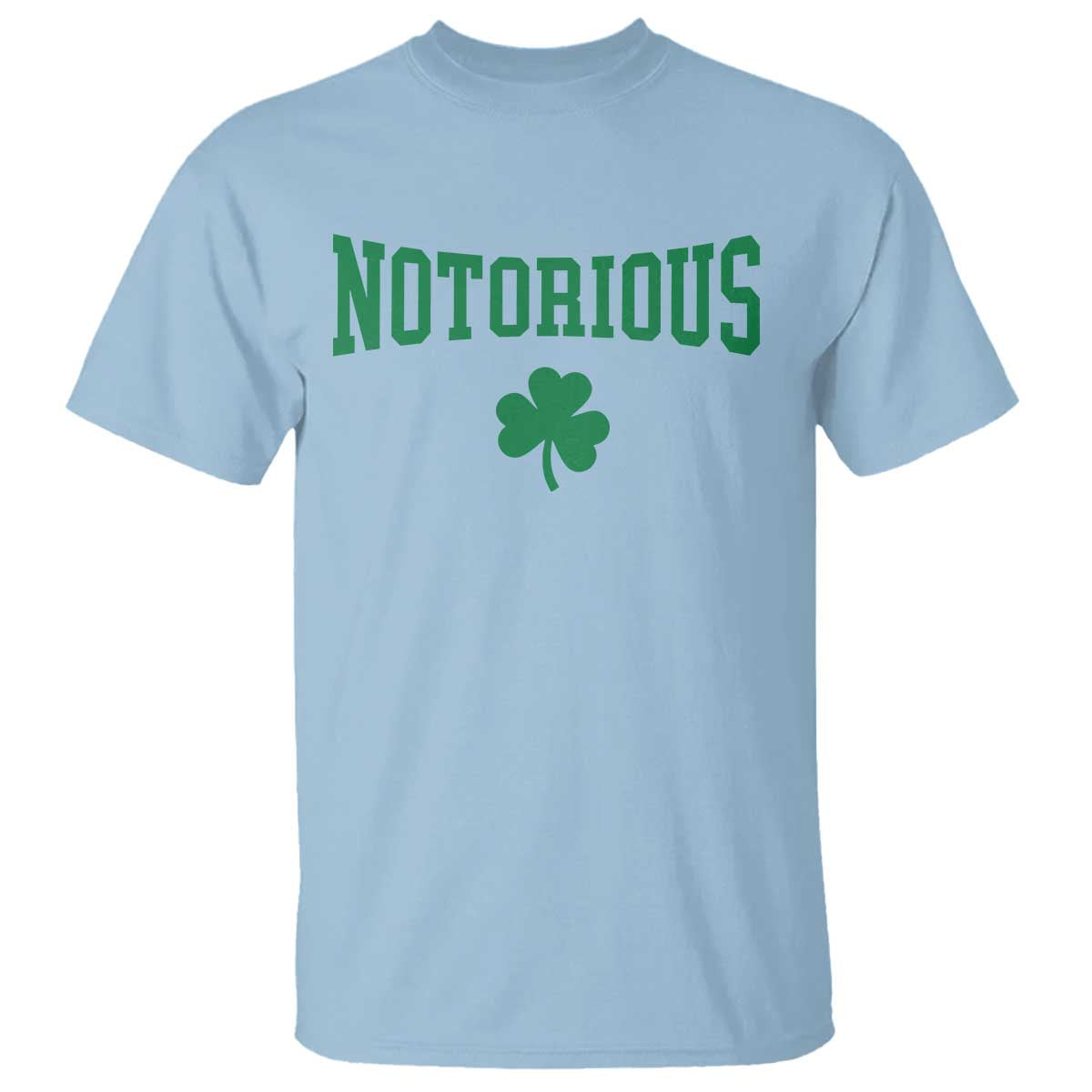 Irish Pride Boxing Fighting Notorious T Shirt Retro Shamrock Varsity Irish Lucky Clover Graphic