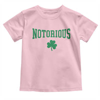 Irish Pride Boxing Fighting Notorious Toddler T Shirt Retro Shamrock Varsity Irish Lucky Clover Graphic