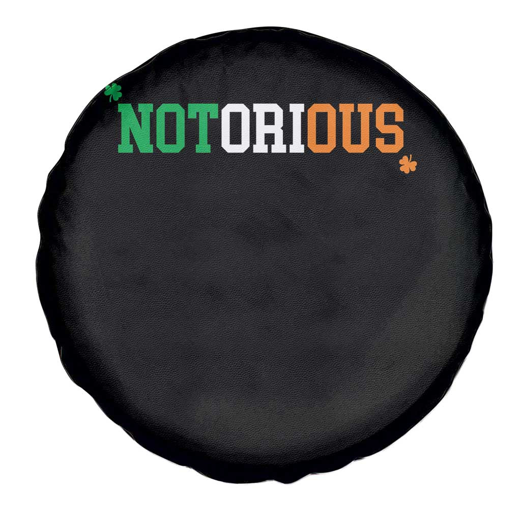 Irish Pride Boxing Fighting Notorious Spare Tire Cover Irish Flag Lucky Shamrock Graphic