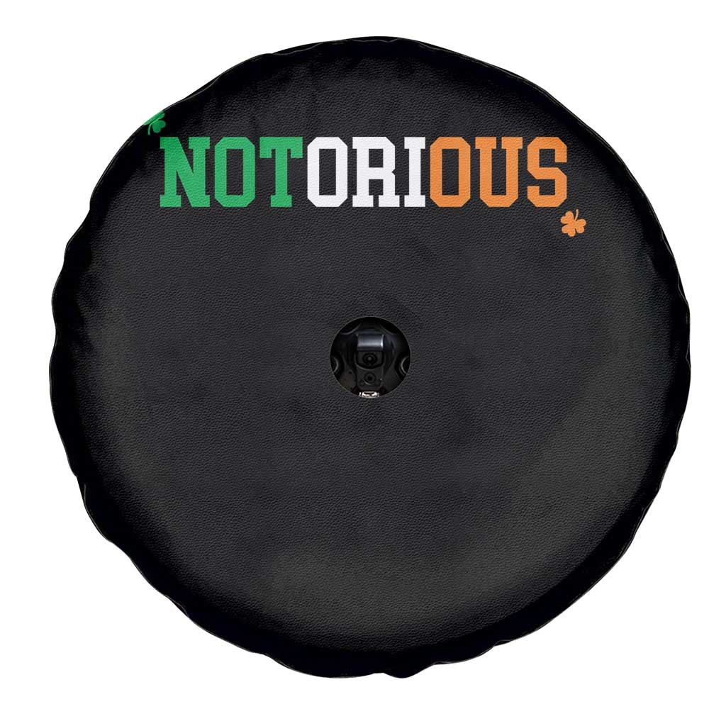 Irish Pride Boxing Fighting Notorious Spare Tire Cover Irish Flag Lucky Shamrock Graphic