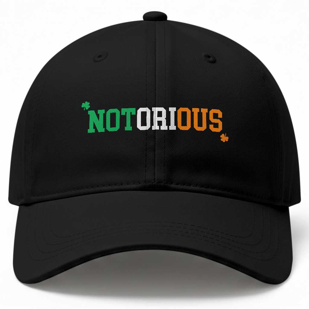 Irish Pride Boxing Fighting Notorious Baseball Cap Irish Flag Lucky Shamrock Graphic