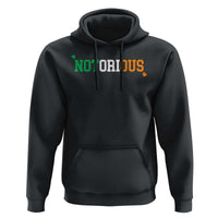 Irish Pride Boxing Fighting Notorious Hoodie Irish Flag Lucky Shamrock Graphic