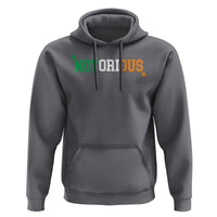 Irish Pride Boxing Fighting Notorious Hoodie Irish Flag Lucky Shamrock Graphic