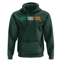 Irish Pride Boxing Fighting Notorious Hoodie Irish Flag Lucky Shamrock Graphic