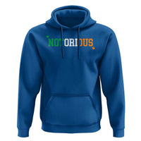Irish Pride Boxing Fighting Notorious Hoodie Irish Flag Lucky Shamrock Graphic