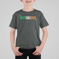 Irish Pride Boxing Fighting Notorious T Shirt For Kid Irish Flag Lucky Shamrock Graphic