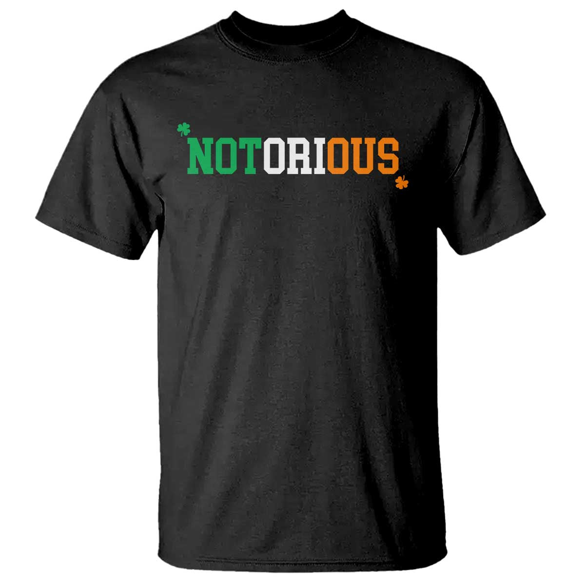 Irish Pride Boxing Fighting Notorious T Shirt Irish Flag Lucky Shamrock Graphic