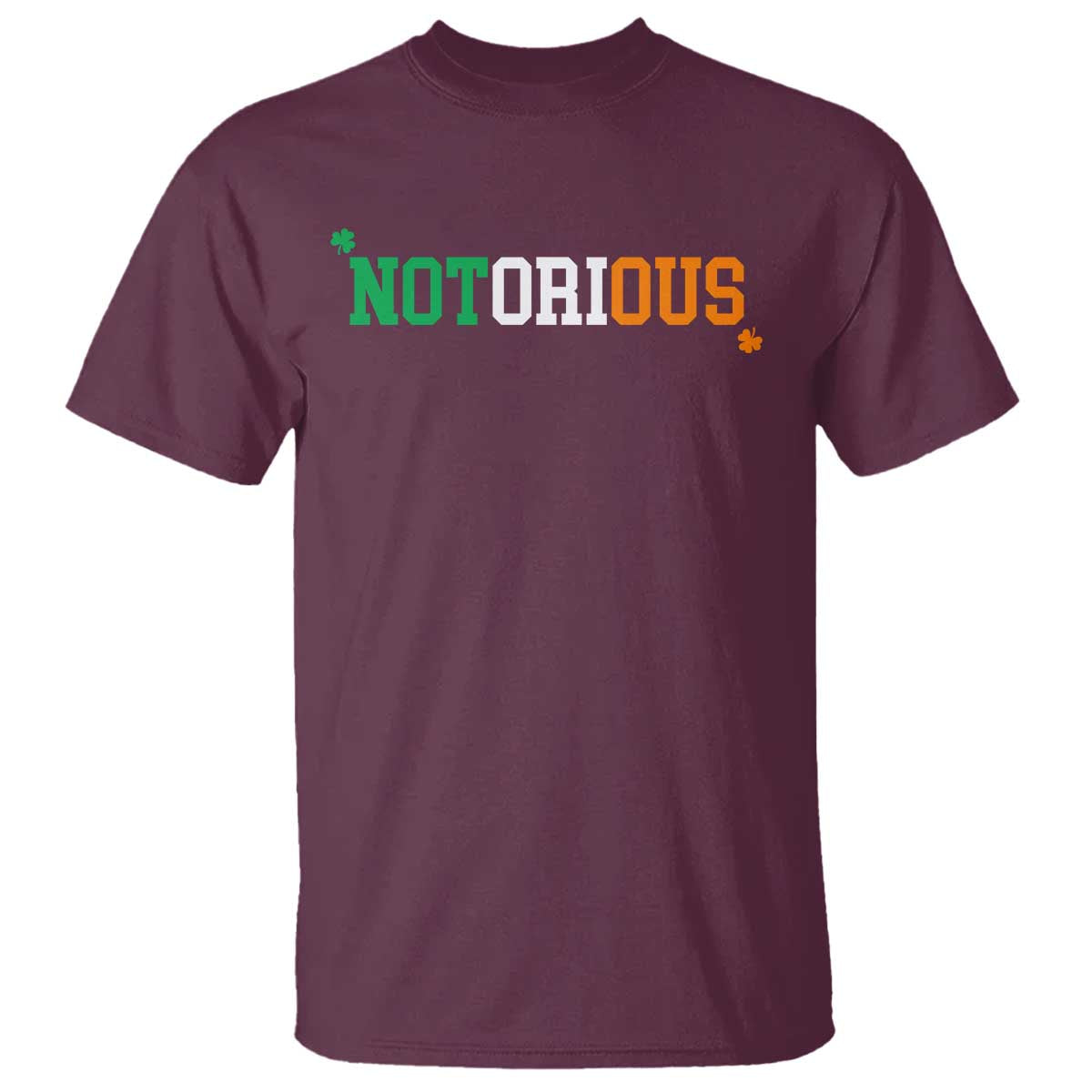 Irish Pride Boxing Fighting Notorious T Shirt Irish Flag Lucky Shamrock Graphic