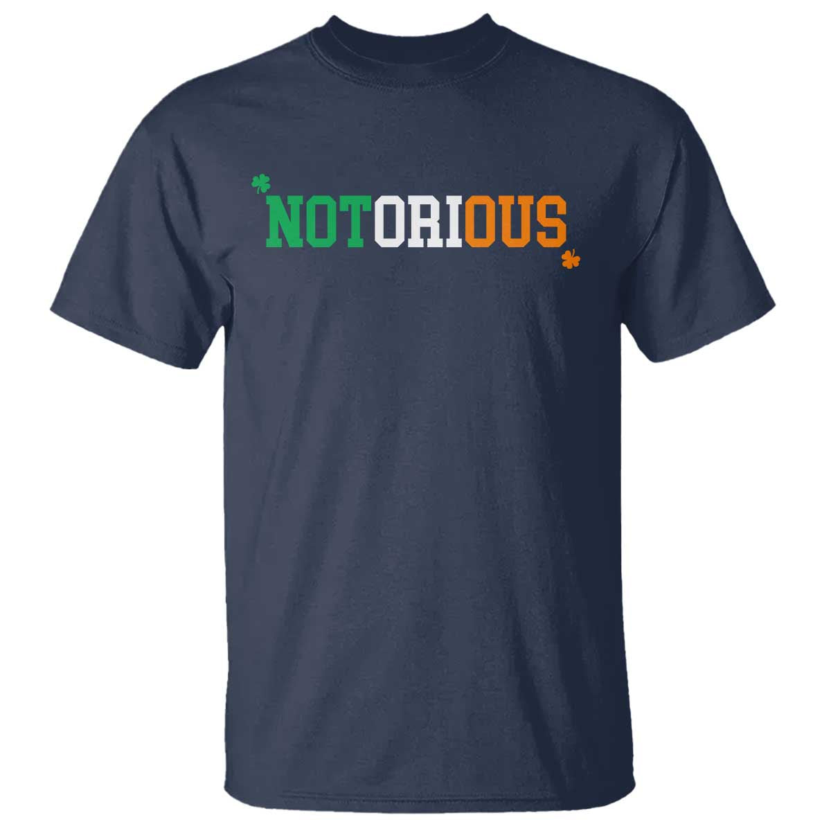 Irish Pride Boxing Fighting Notorious T Shirt Irish Flag Lucky Shamrock Graphic