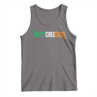 Irish Pride Boxing Fighting Notorious Tank Top Irish Flag Lucky Shamrock Graphic