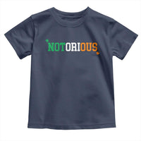 Irish Pride Boxing Fighting Notorious Toddler T Shirt Irish Flag Lucky Shamrock Graphic