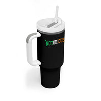 Irish Pride Boxing Fighting Notorious Tumbler With Handle Irish Flag Lucky Shamrock Graphic