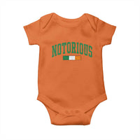 Vintage Irish Flag Notorious Baby Onesie Boxing Fans