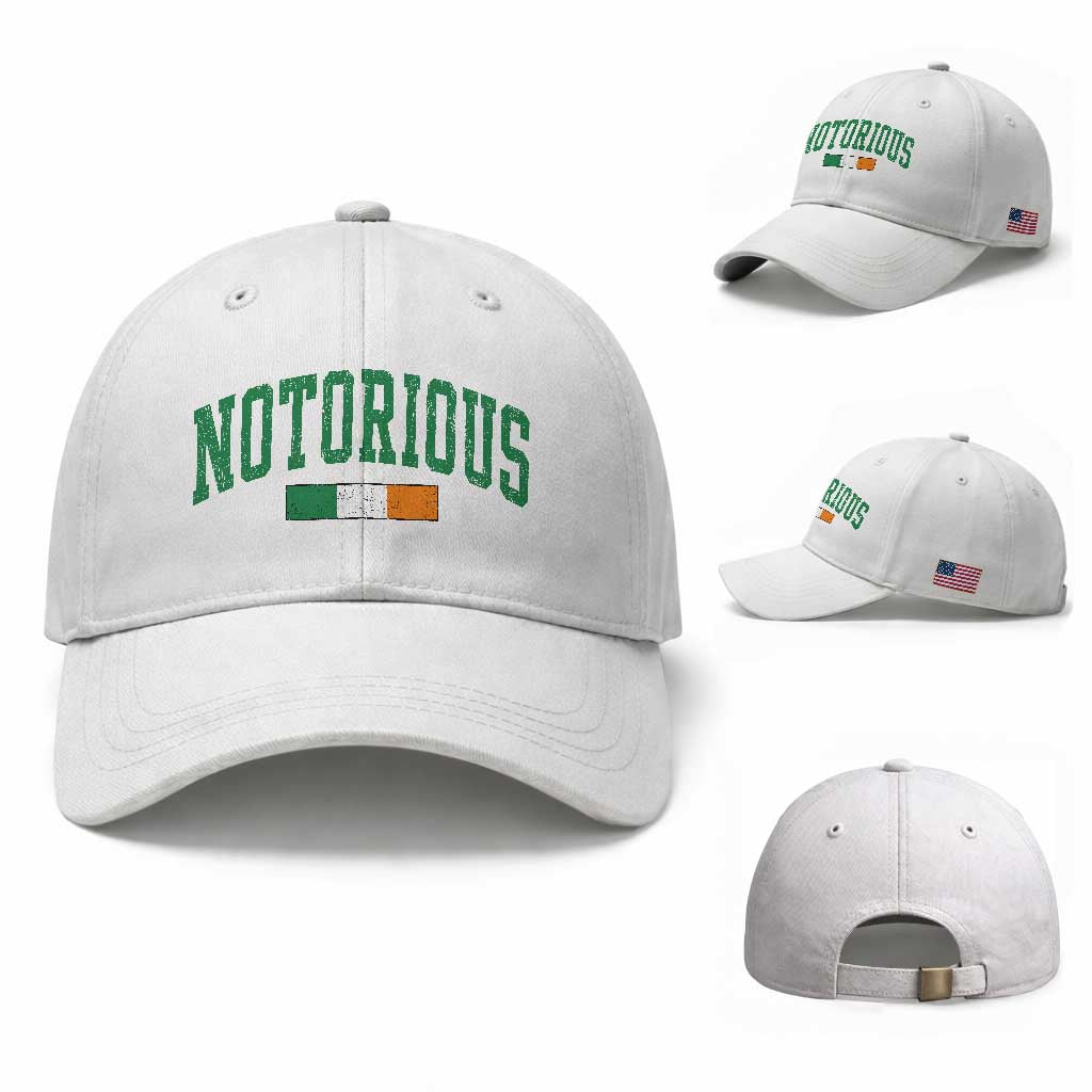 Vintage Irish Flag Notorious Baseball Cap Boxing Fans