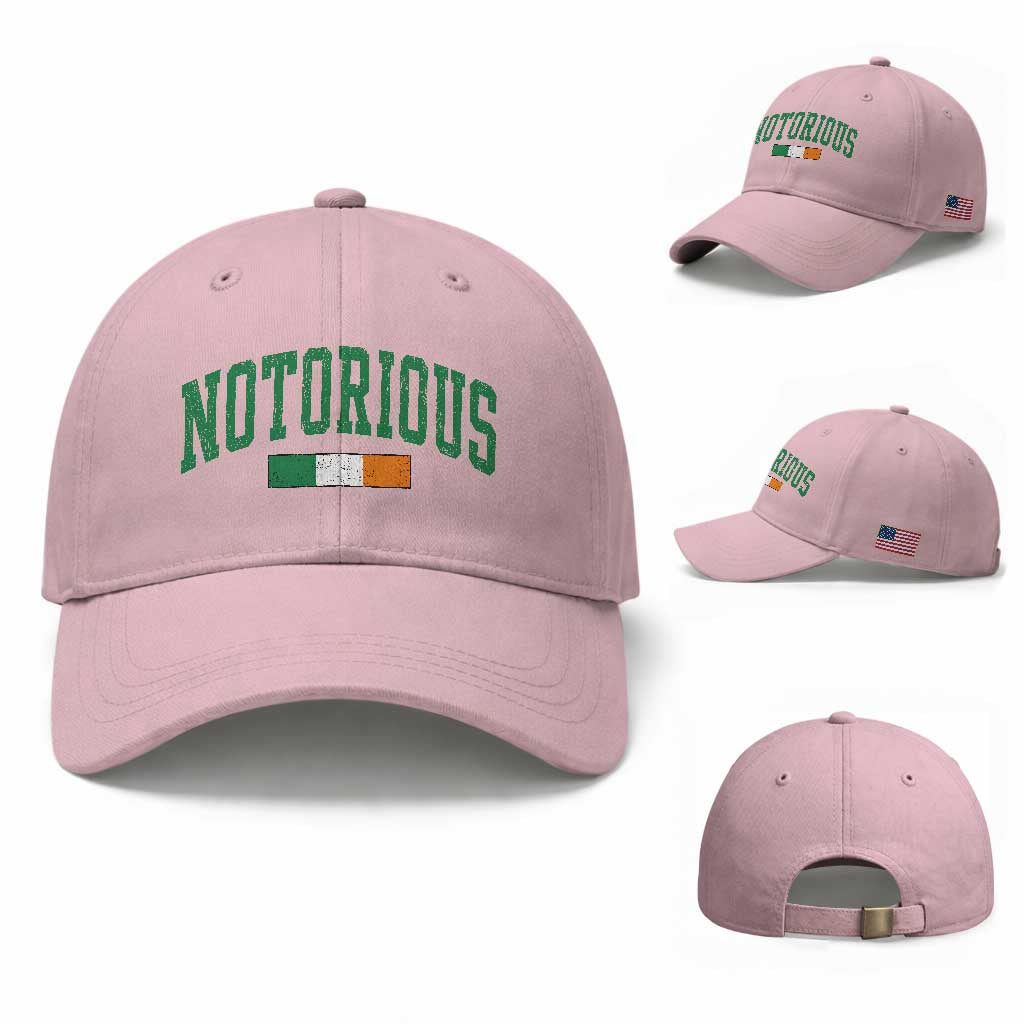 Vintage Irish Flag Notorious Baseball Cap Boxing Fans