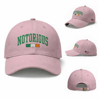 Vintage Irish Flag Notorious Baseball Cap Boxing Fans