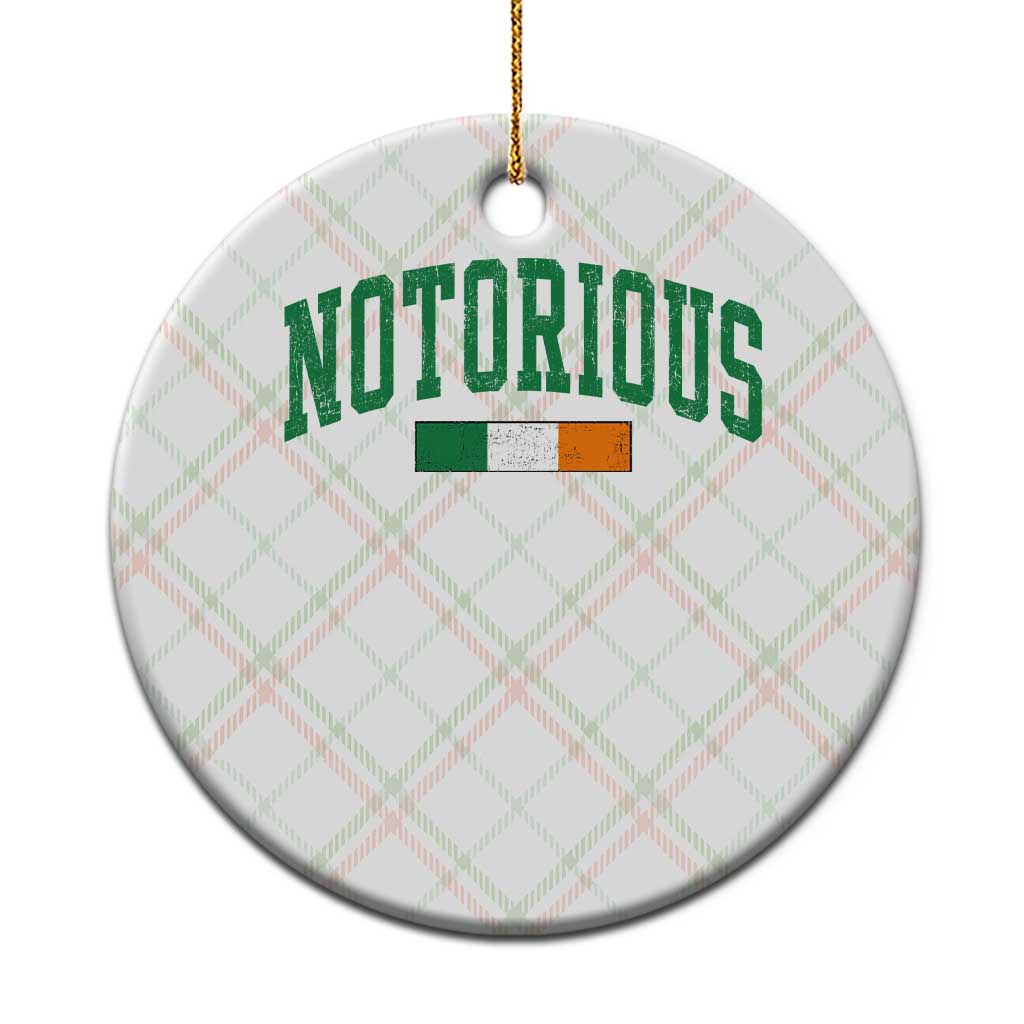 Vintage Irish Flag Notorious Ceramic Ornament Boxing Fans
