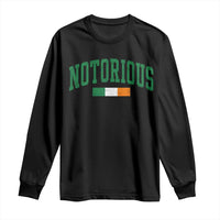 Vintage Irish Flag Notorious Long Sleeve Shirt Boxing Fans