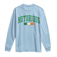 Vintage Irish Flag Notorious Long Sleeve Shirt Boxing Fans