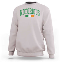 Vintage Irish Flag Notorious Sweatshirt Boxing Fans