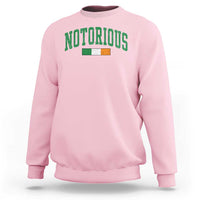 Vintage Irish Flag Notorious Sweatshirt Boxing Fans