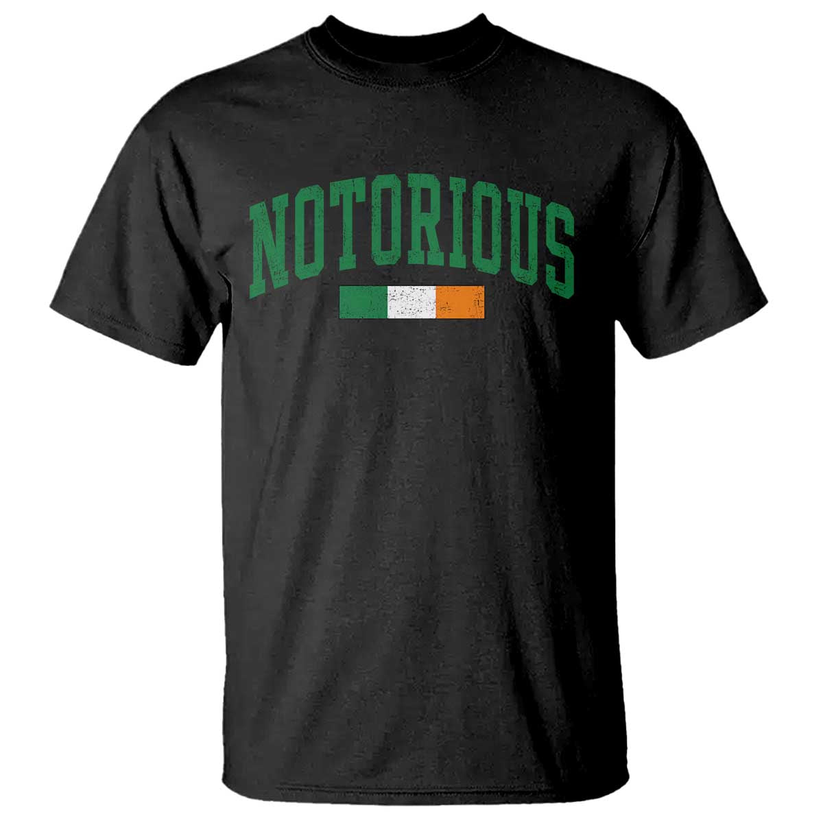 Vintage Irish Flag Notorious T Shirt Boxing Fans