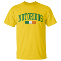 Vintage Irish Flag Notorious T Shirt Boxing Fans