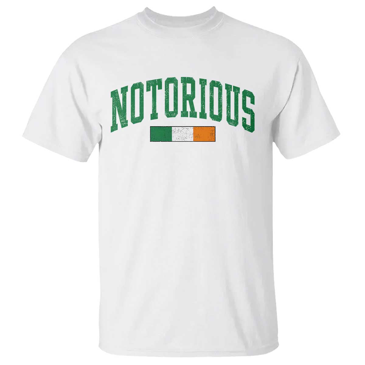 Vintage Irish Flag Notorious T Shirt Boxing Fans