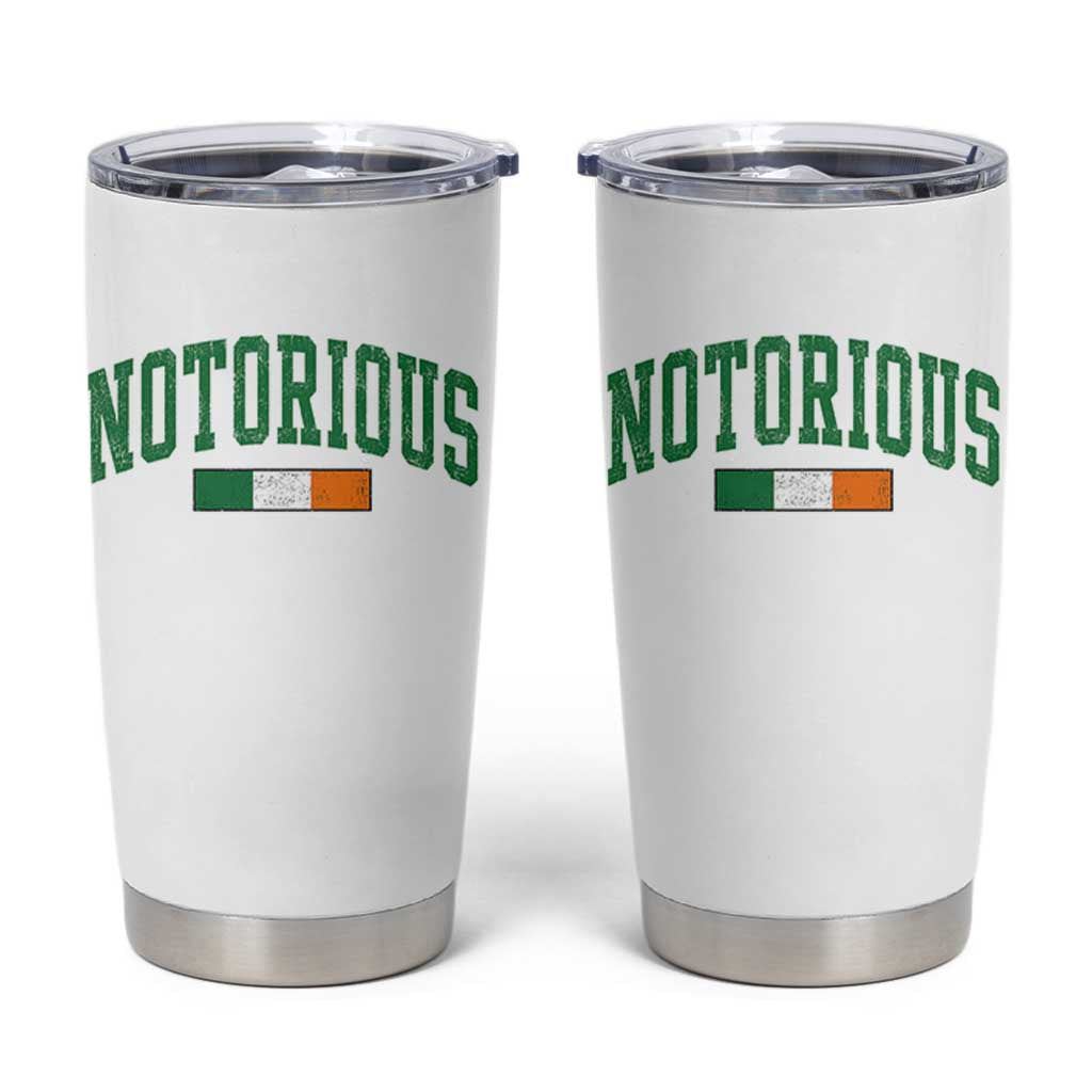 Vintage Irish Flag Notorious Tumbler Cup Boxing Fans