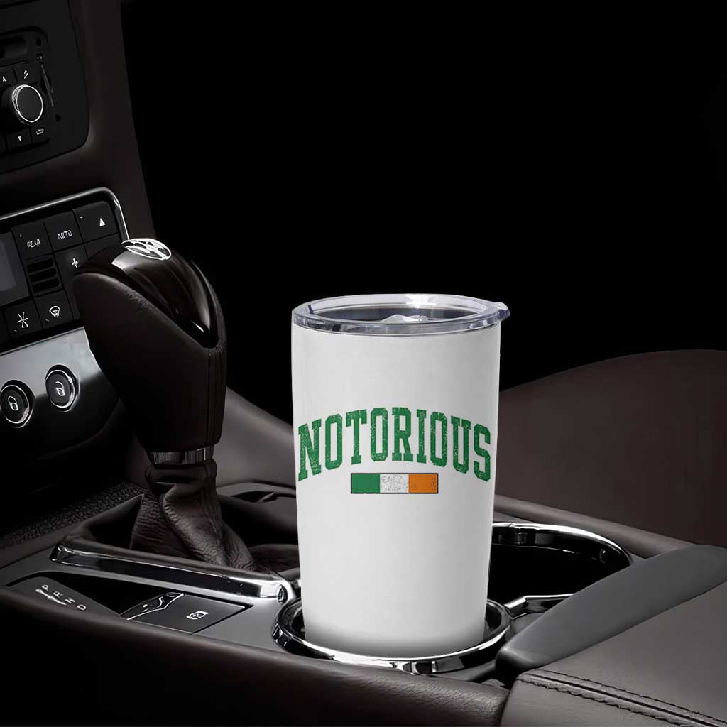 Vintage Irish Flag Notorious Tumbler Cup Boxing Fans