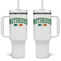 Vintage Irish Flag Notorious Tumbler With Handle Boxing Fans