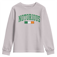 Vintage Irish Flag Notorious Youth Sweatshirt Boxing Fans