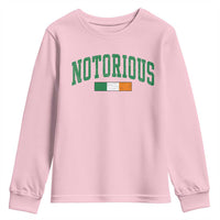Vintage Irish Flag Notorious Youth Sweatshirt Boxing Fans